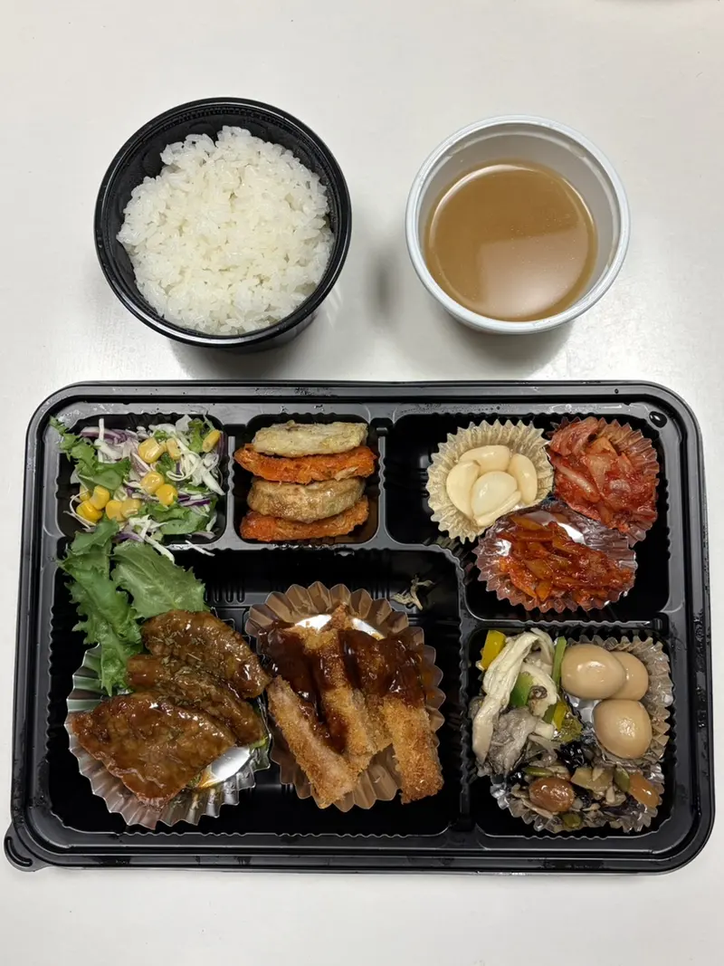 런치바스켓 단체도시락 실제 사진