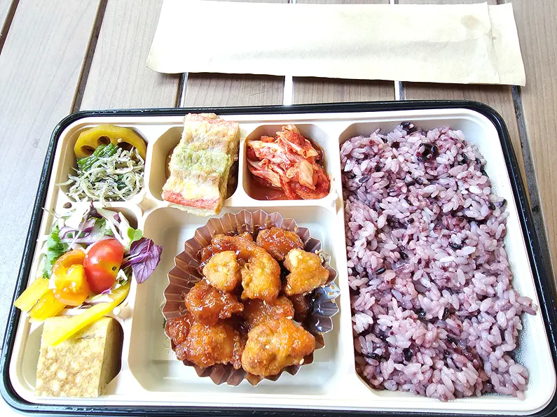 런치바스켓 단체도시락 실제 사진
