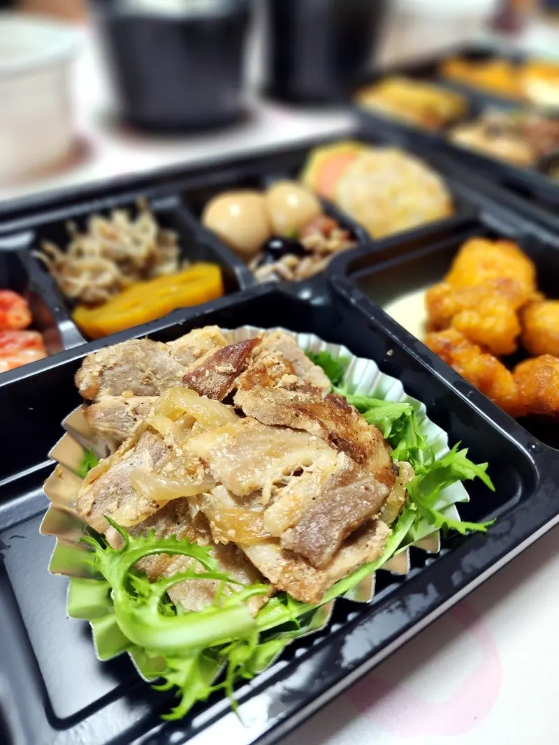 런치바스켓 단체도시락 실제 사진