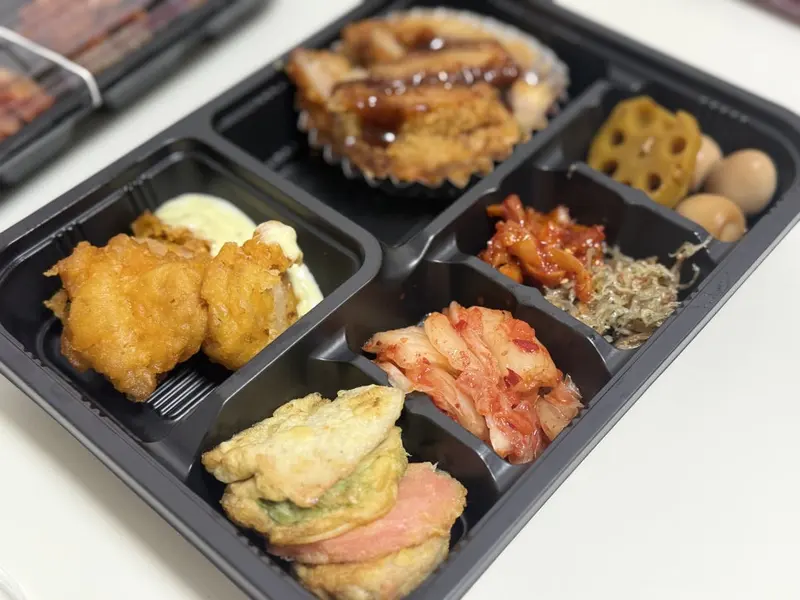 런치바스켓 단체도시락 실제 사진