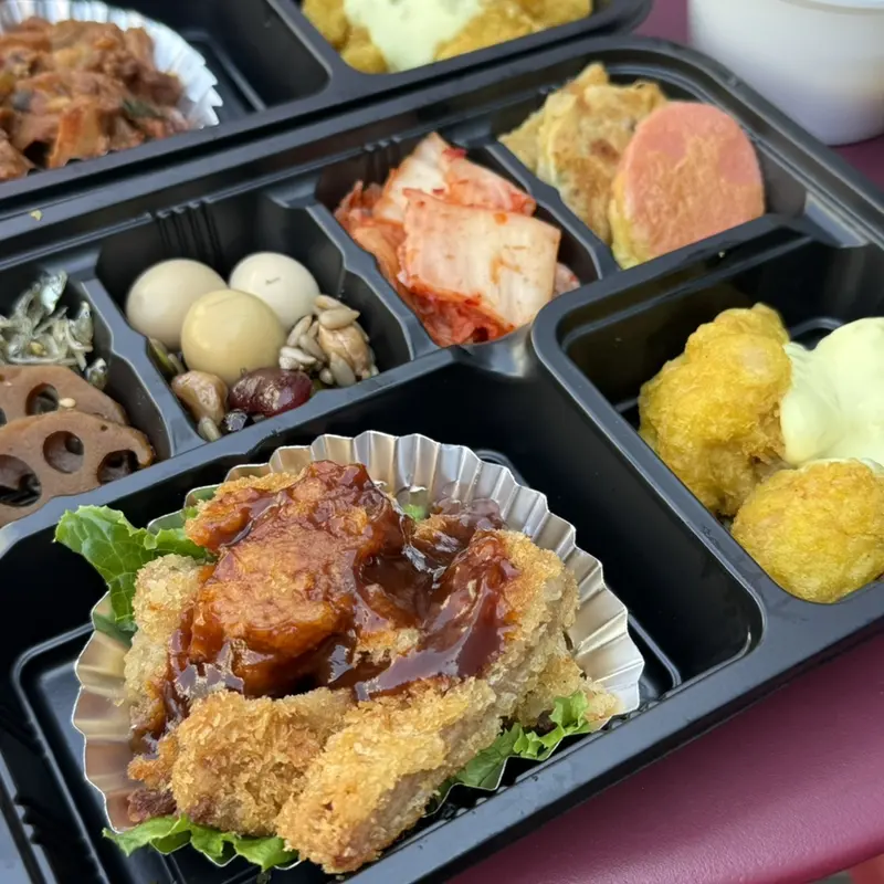 런치바스켓 단체도시락 실제 사진