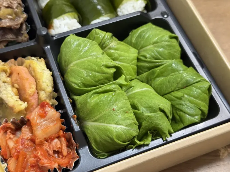 런치바스켓 단체도시락 실제 사진
