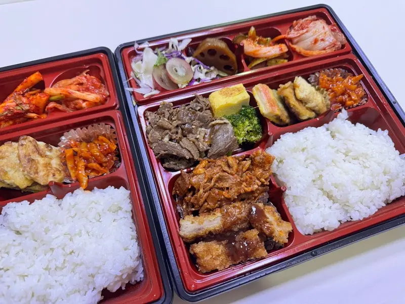 런치바스켓 단체도시락 실제 사진