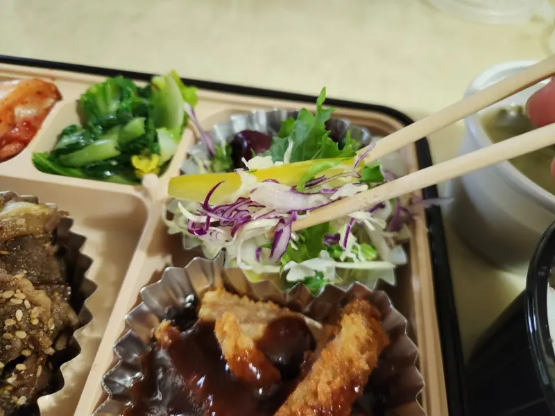 런치바스켓 단체도시락 실제 사진