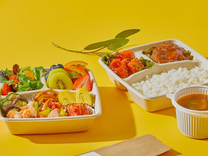 런치바스켓 단체도시락 실제 사진