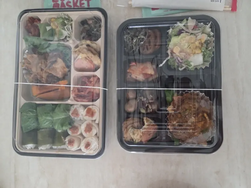 런치바스켓 단체도시락 실제 사진