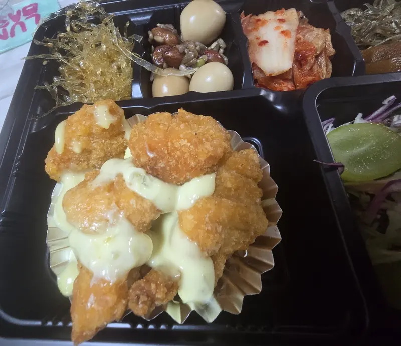 런치바스켓 단체도시락 실제 사진