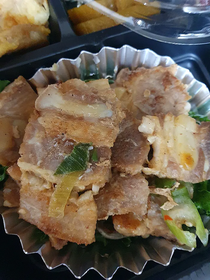 런치바스켓 단체도시락 실제 사진