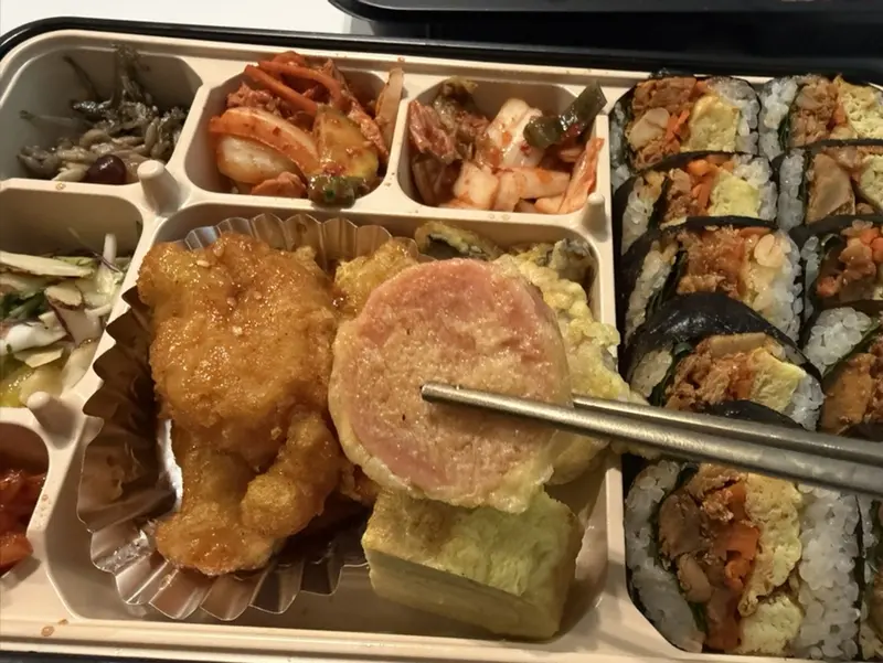 런치바스켓 단체도시락 실제 사진