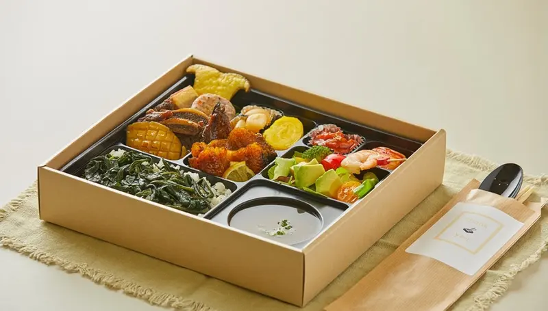 런치바스켓 단체도시락 실제 사진