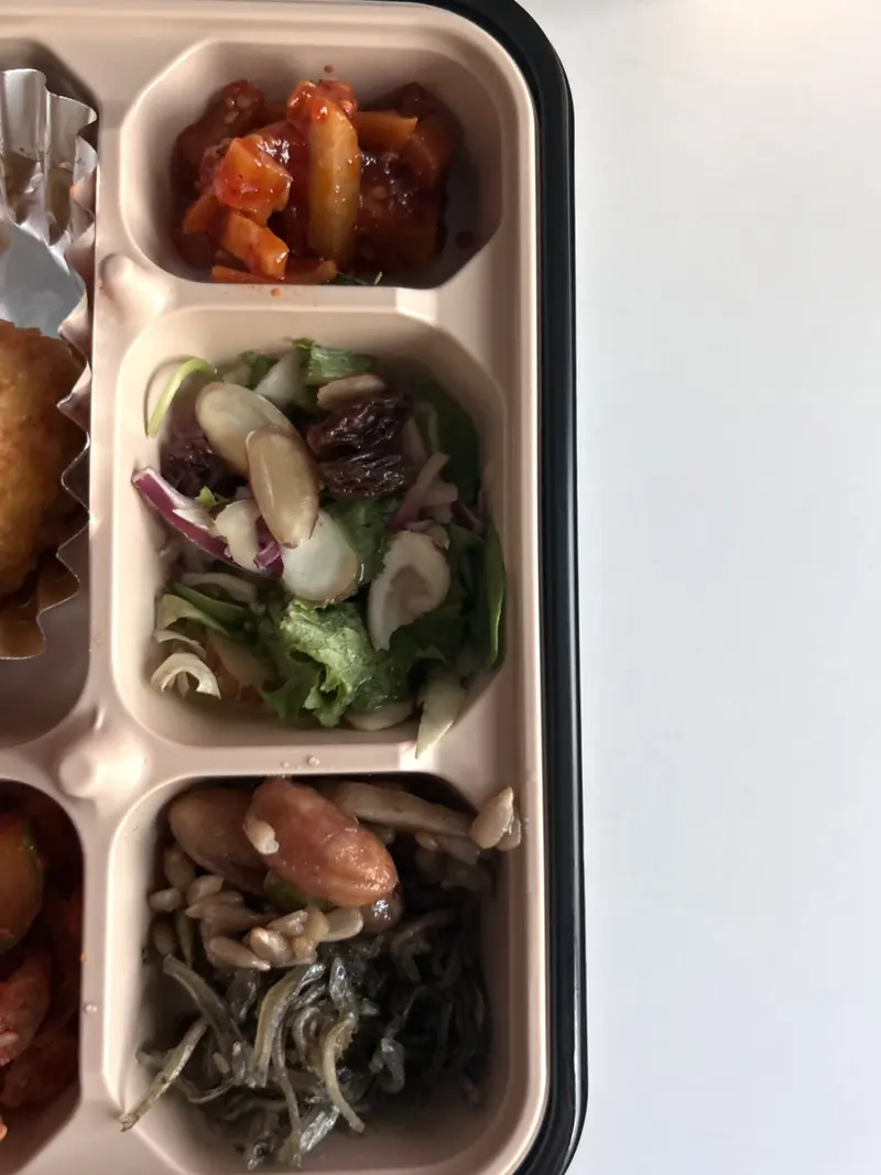 런치바스켓 단체도시락 실제 사진