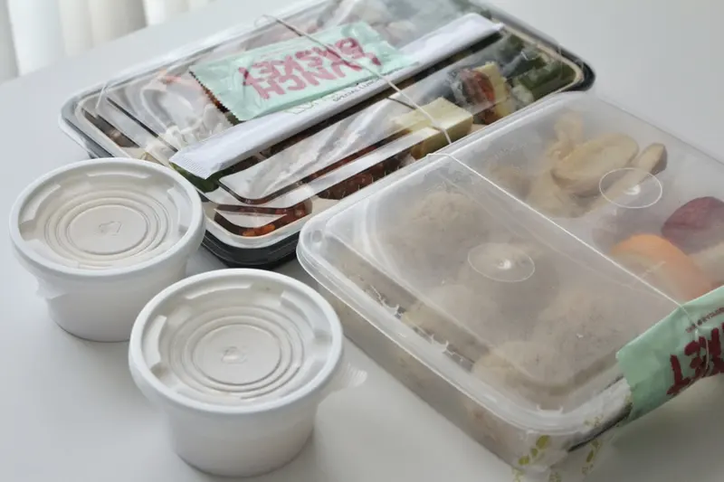 런치바스켓 단체도시락 실제 사진