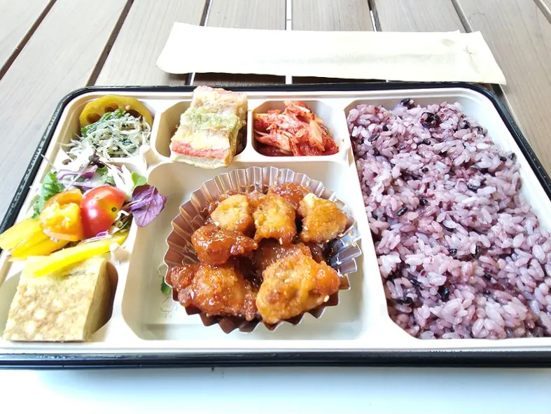 런치바스켓 단체도시락 실제 사진