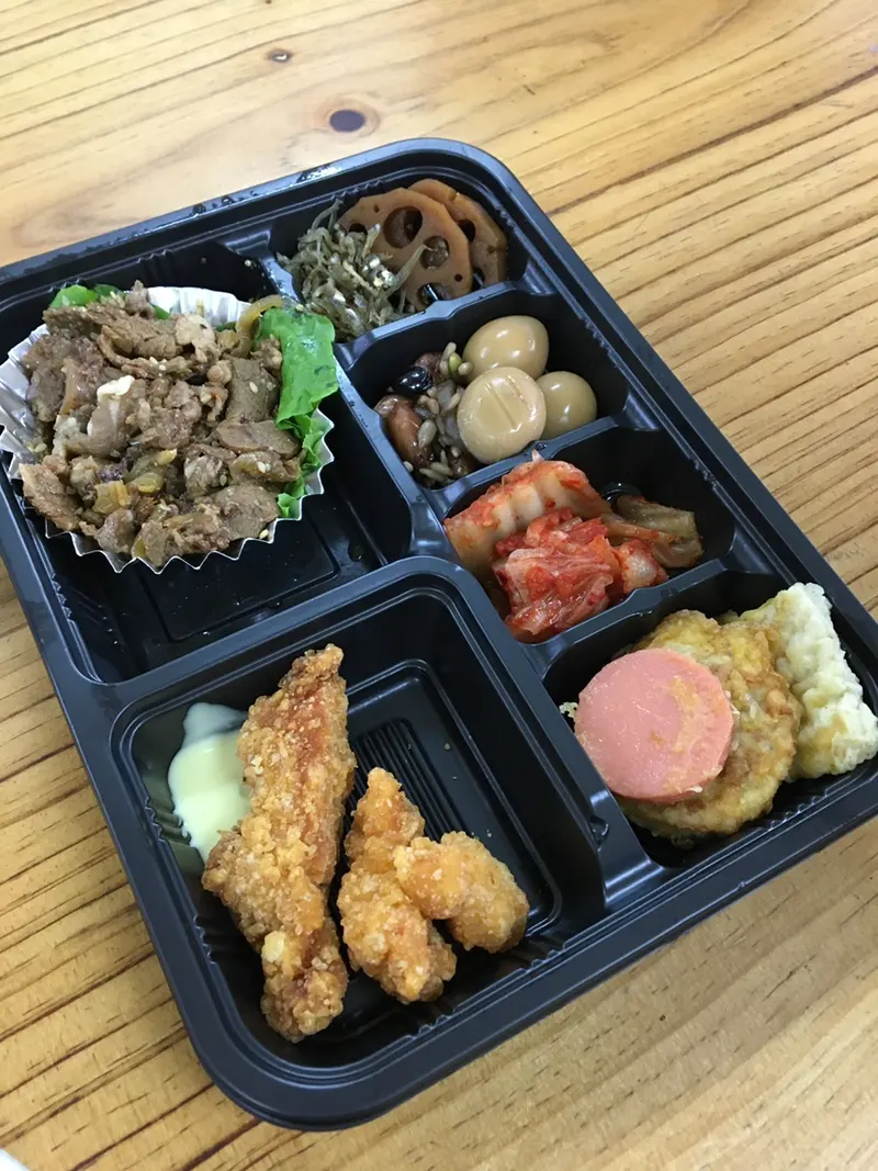 런치바스켓 단체도시락 실제 사진