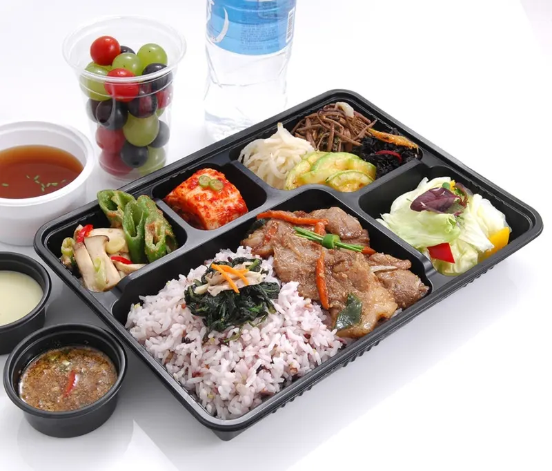 런치바스켓 단체도시락 실제 사진