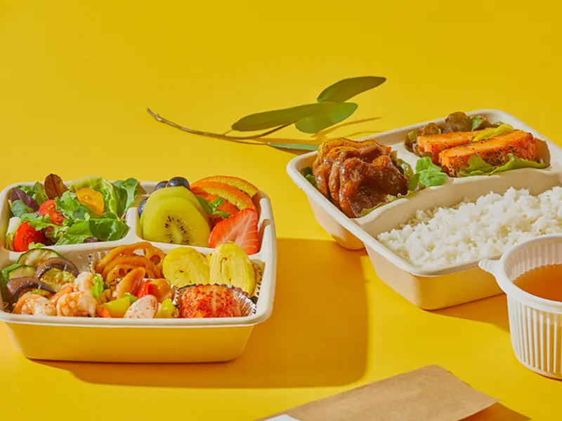 런치바스켓 단체도시락 실제 사진