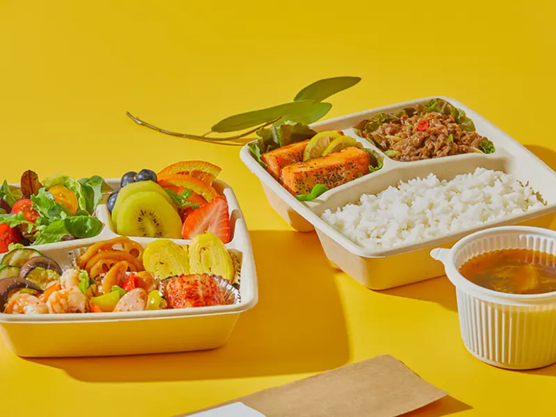 런치바스켓 단체도시락 실제 사진