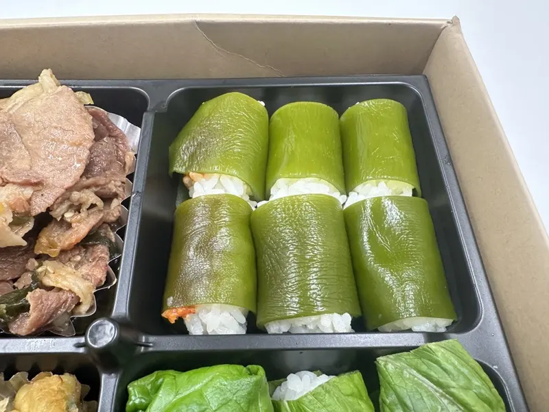 런치바스켓 단체도시락 실제 사진