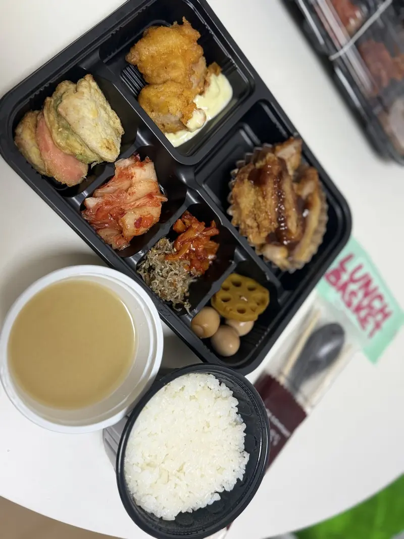 런치바스켓 단체도시락 실제 사진