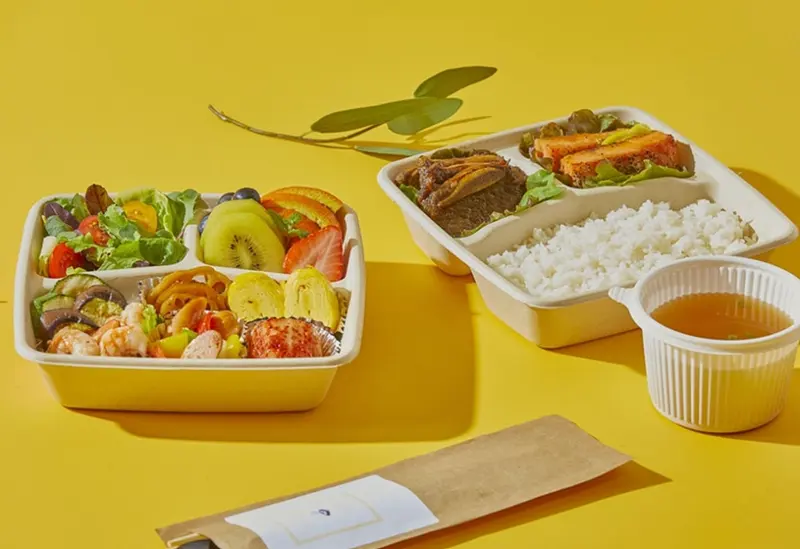 런치바스켓 단체도시락 실제 사진