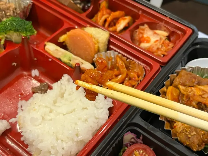 런치바스켓 단체도시락 실제 사진