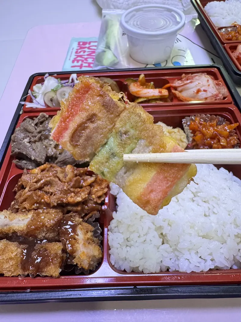 런치바스켓 단체도시락 실제 사진