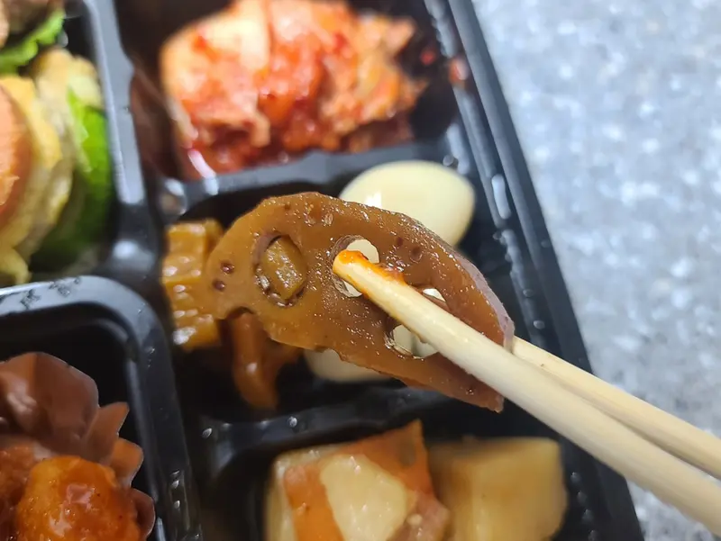 런치바스켓 단체도시락 실제 사진