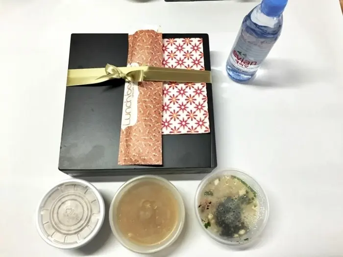 런치바스켓 단체도시락 실제 사진