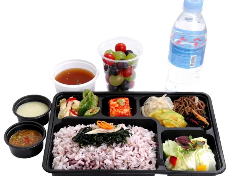 런치바스켓 단체도시락 실제 사진