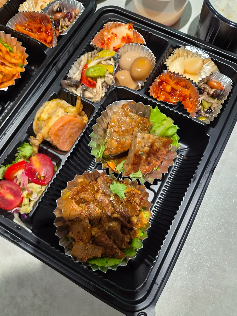 런치바스켓 단체도시락 실제 사진
