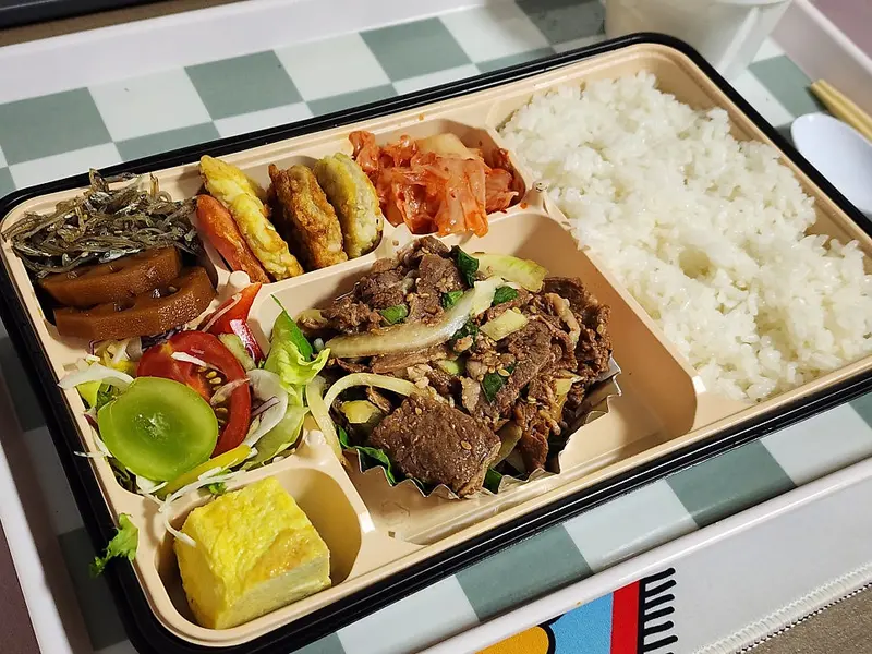 런치바스켓 단체도시락 실제 사진