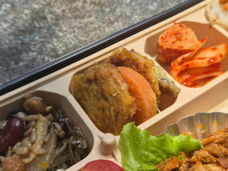 런치바스켓 단체도시락 실제 사진