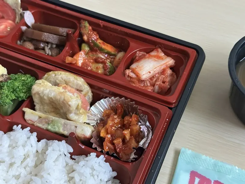 런치바스켓 단체도시락 실제 사진