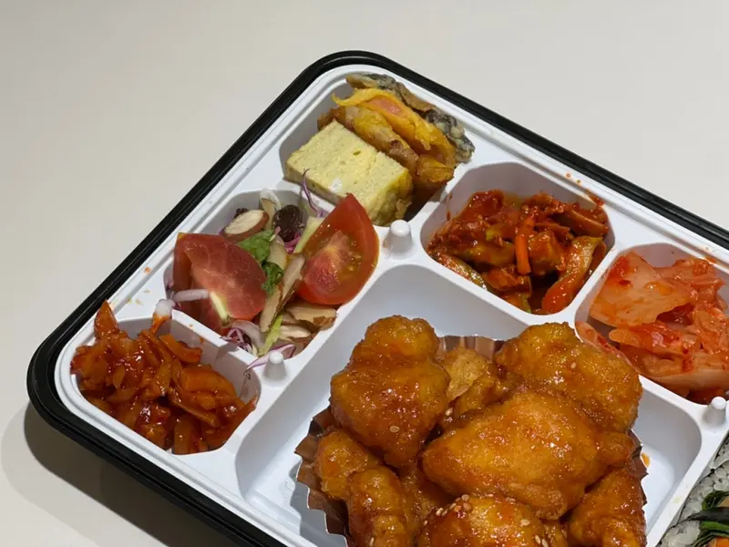 런치바스켓 단체도시락 실제 사진