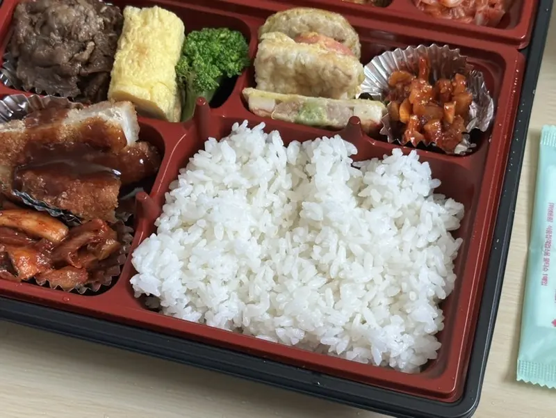 런치바스켓 단체도시락 실제 사진