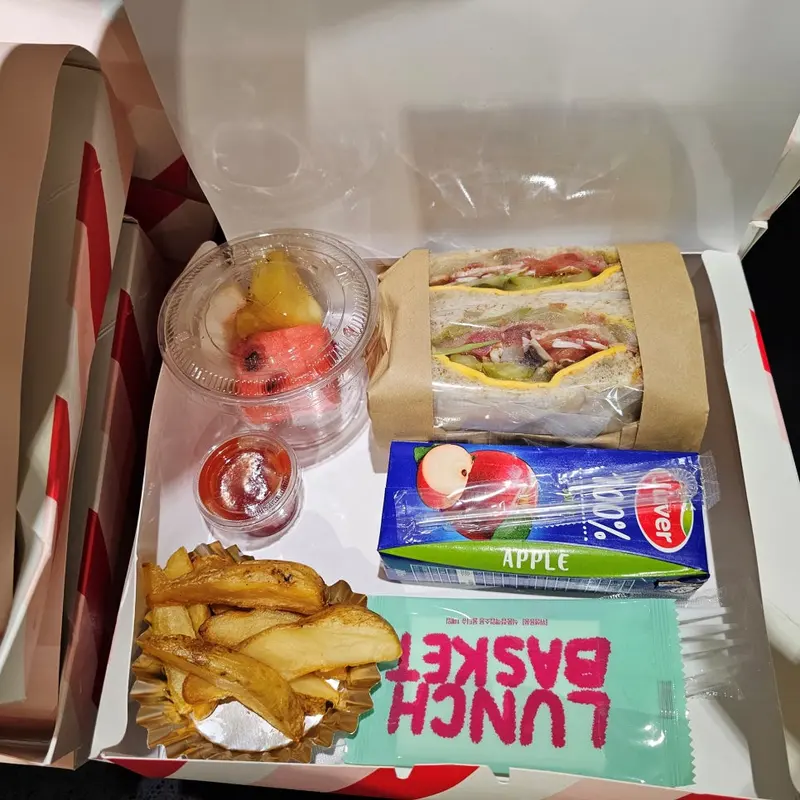 런치바스켓 단체도시락 실제 사진