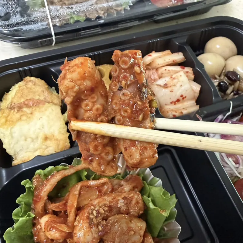 런치바스켓 단체도시락 실제 사진