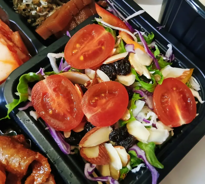 런치바스켓 단체도시락 실제 사진