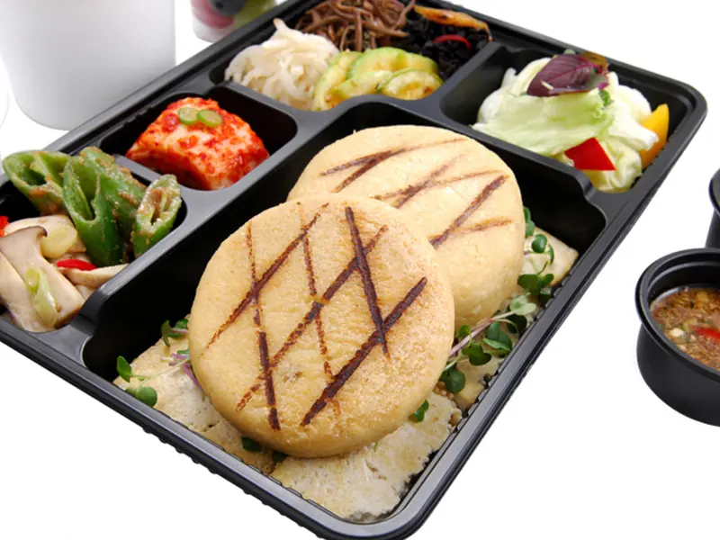 런치바스켓 단체도시락 실제 사진