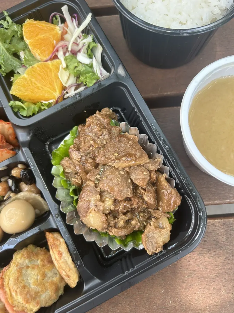 런치바스켓 단체도시락 실제 사진