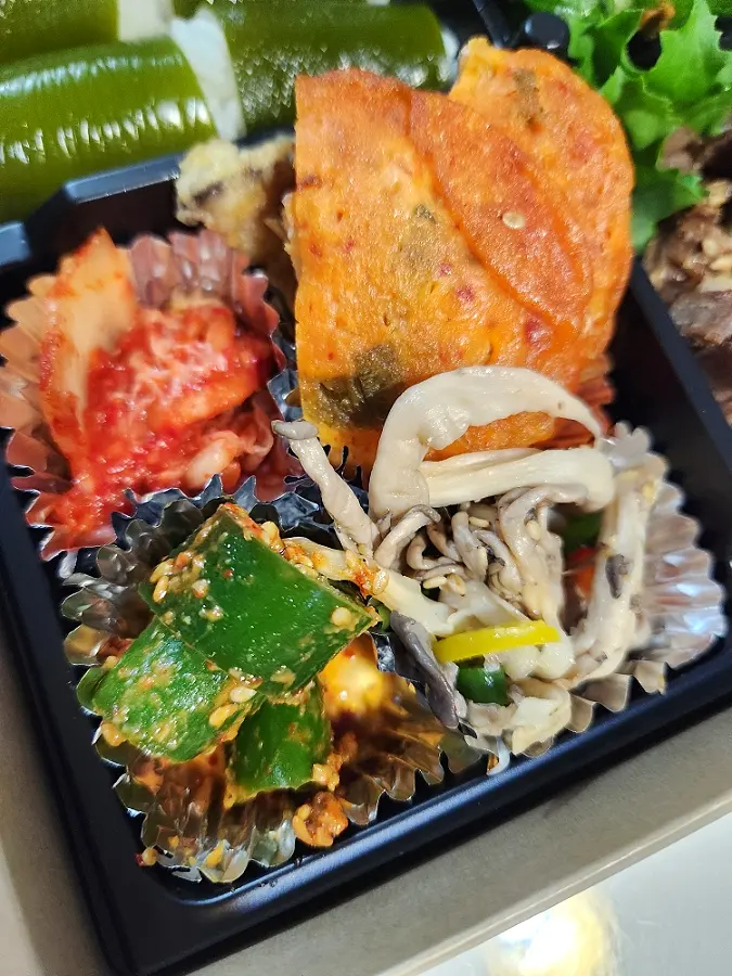 런치바스켓 단체도시락 실제 사진