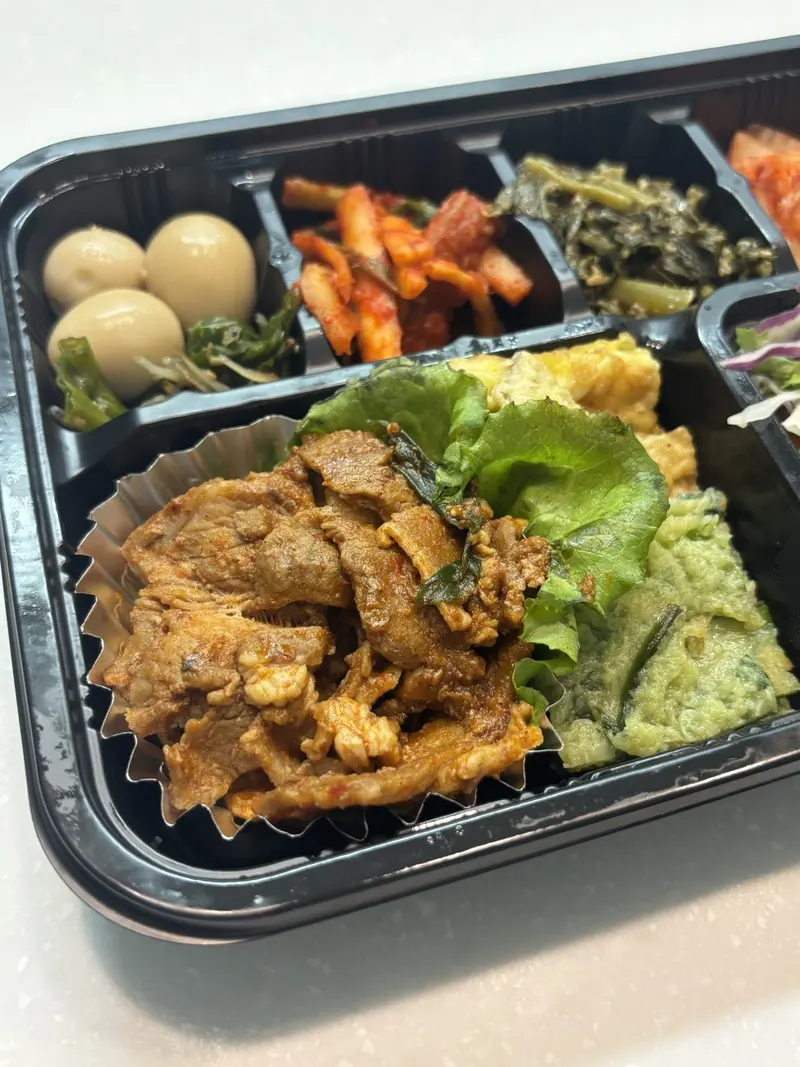런치바스켓 단체도시락 실제 사진