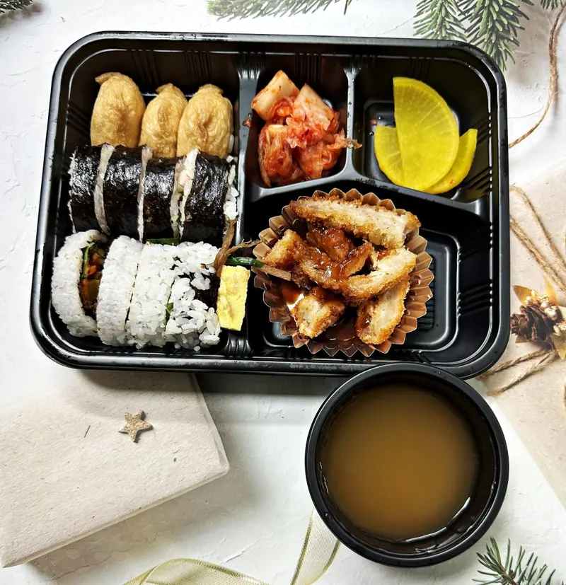 런치바스켓 단체도시락 실제 사진