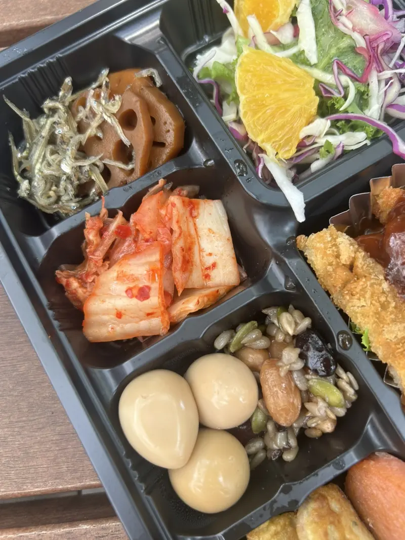 런치바스켓 단체도시락 실제 사진