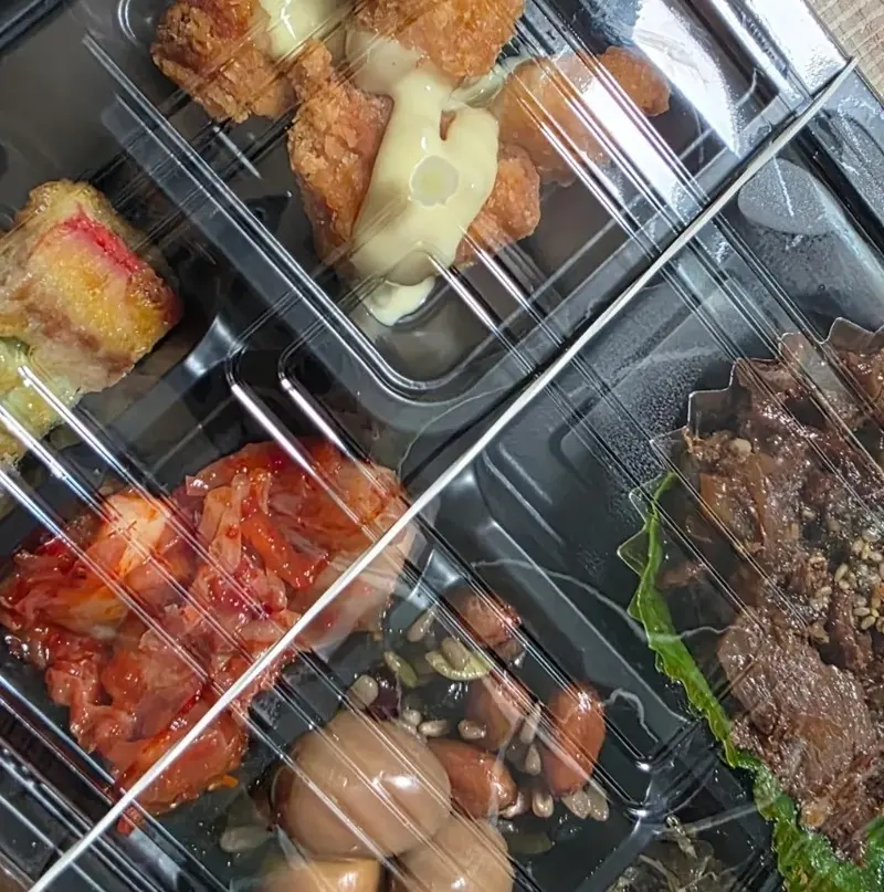 런치바스켓 단체도시락 실제 사진