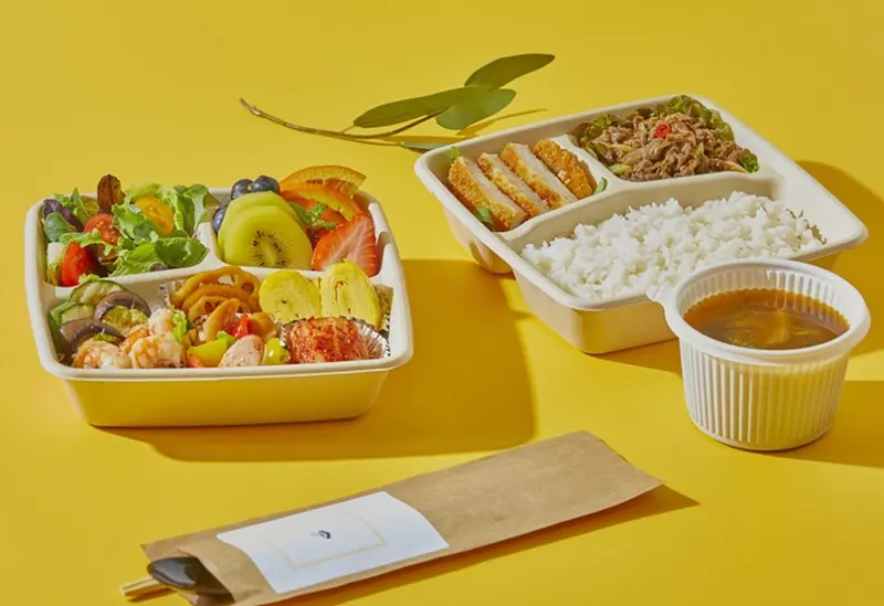 런치바스켓 단체도시락 실제 사진