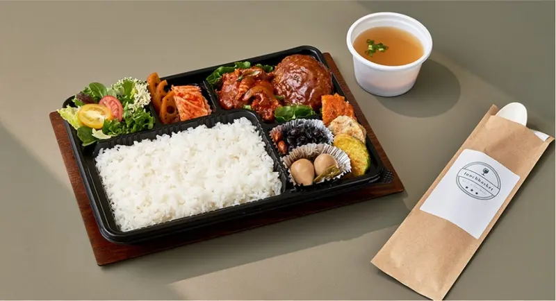 런치바스켓 단체도시락 실제 사진
