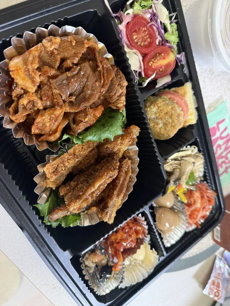 런치바스켓 단체도시락 실제 사진