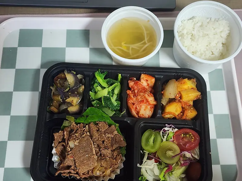 런치바스켓 단체도시락 실제 사진