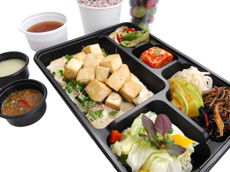런치바스켓 단체도시락 실제 사진